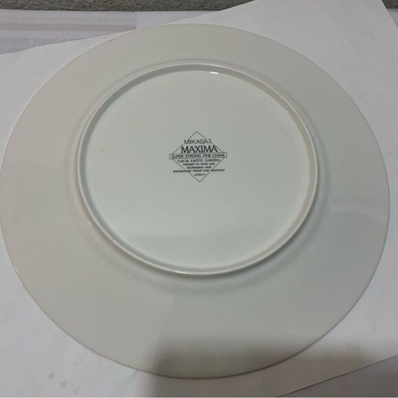 Mikasa Exotic Garden 12" Chop Round Serving Plate Charger - Picture 4 of 5